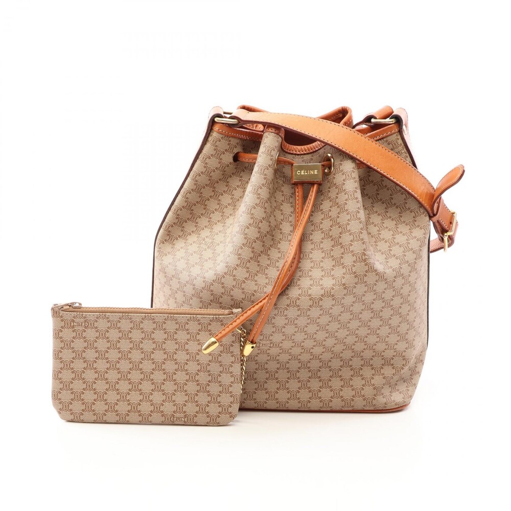 Celine Macadam Drawstring Shoulder Hand #322290C61B